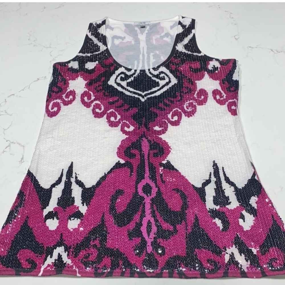 Cache sparkling ladies top, perfect piece for the summer worn once